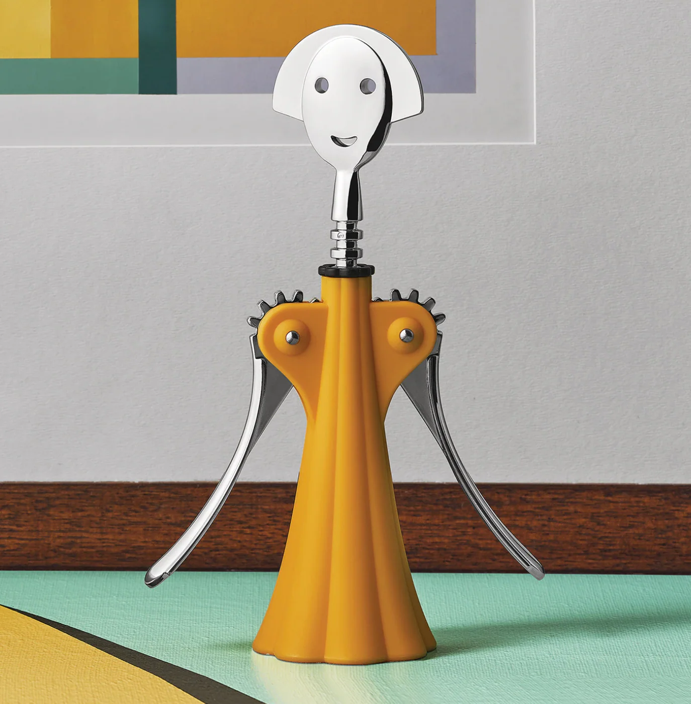 Anna G Corkscrew - Yellow - des. Alessandro Mendini for Alessi - Image 2