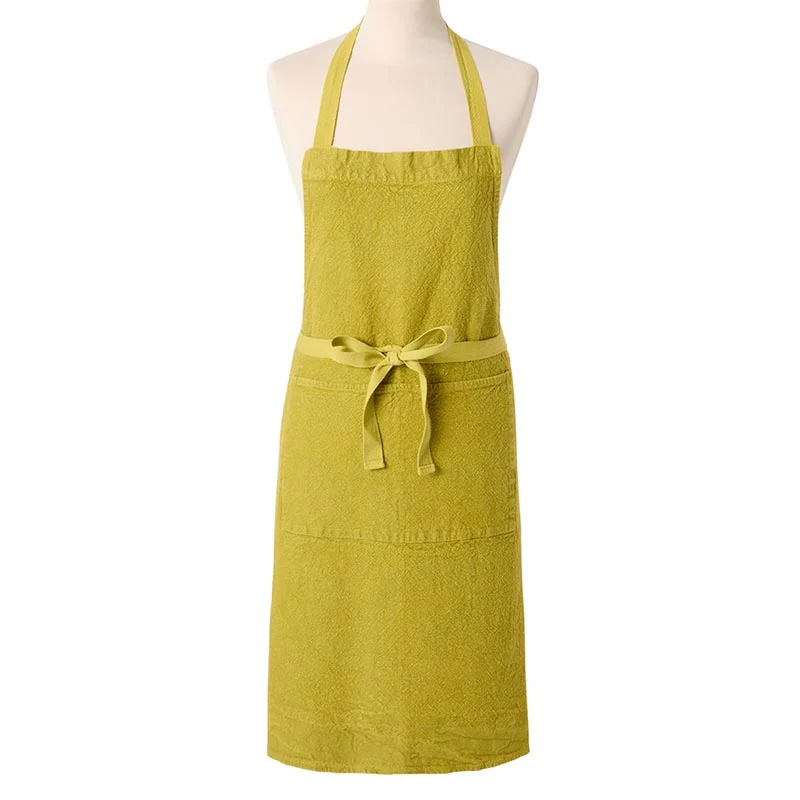 Doudou 100% Linen Apron - Bergamote - by Charvet Editions - Image 2