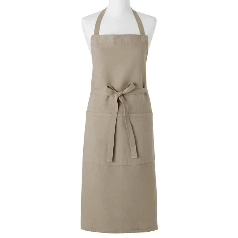 Metiers 60% Cotton 40% Linen Apron - Eucalyptus - by Charvet Editions - Image 2