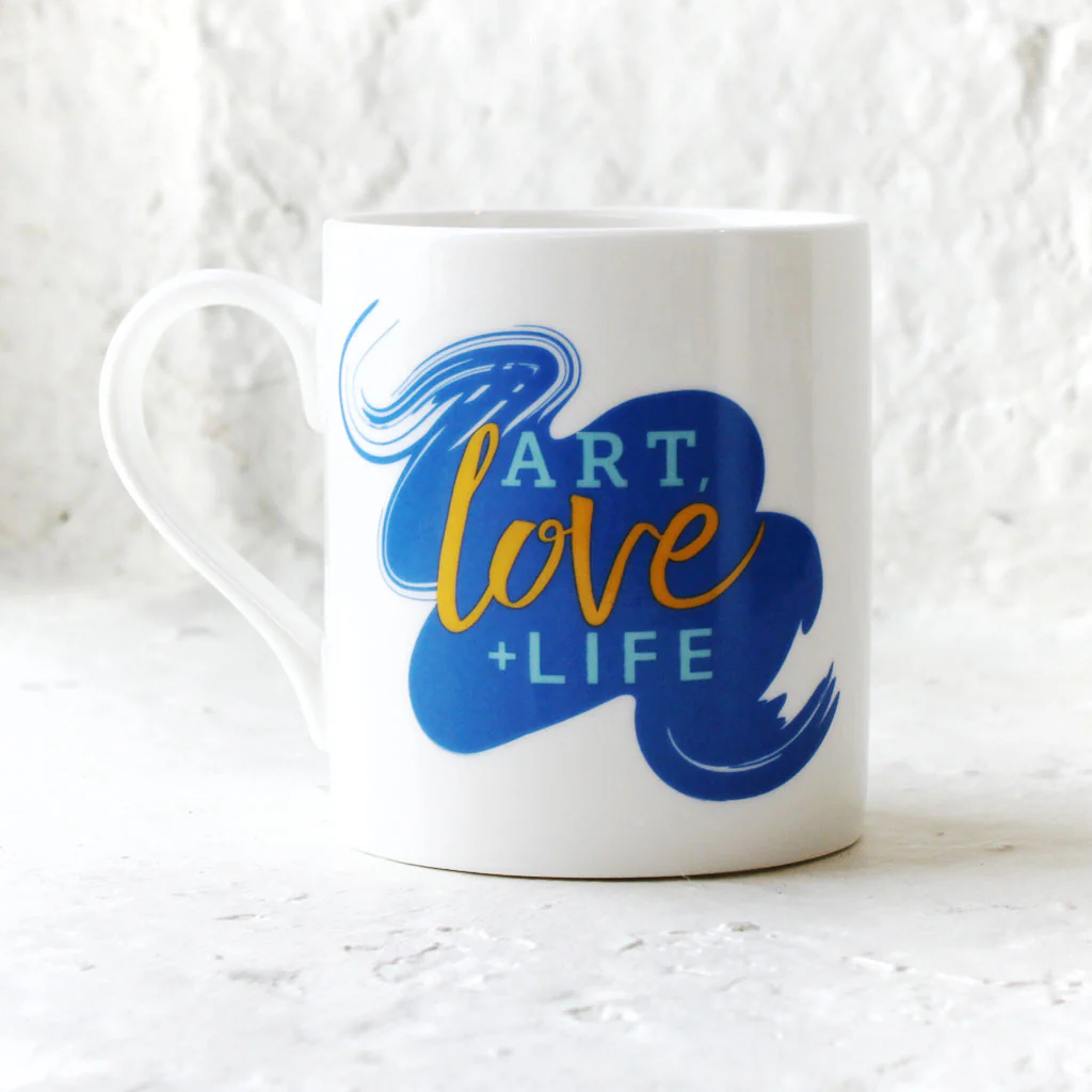 Art, Love + Life Mug - Image 2