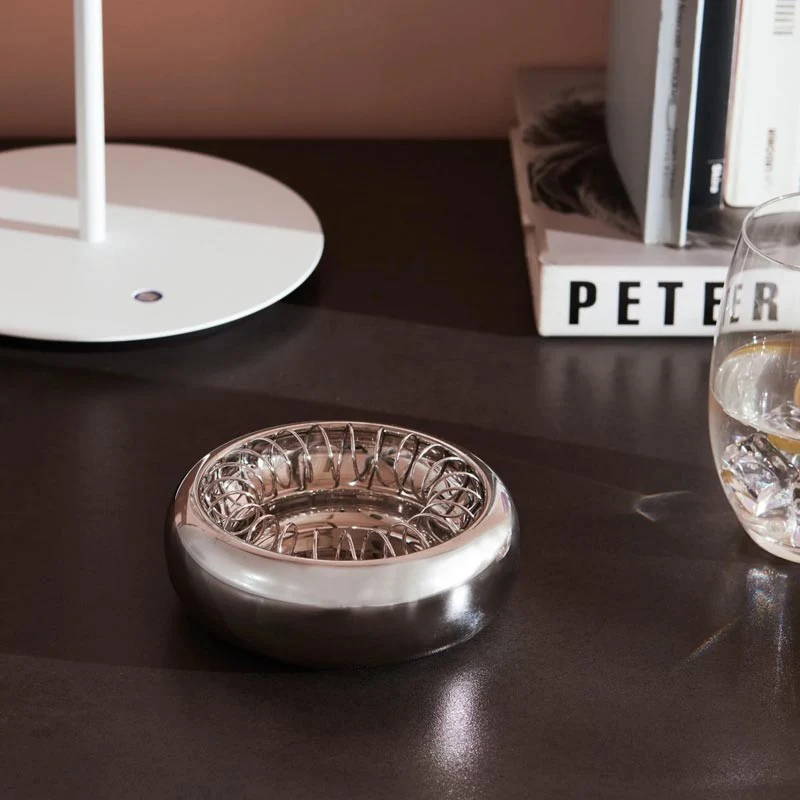 Spirale Ashtray - 16cm - des. Achille Castiglioni, 1970 for Alessi - Image 4