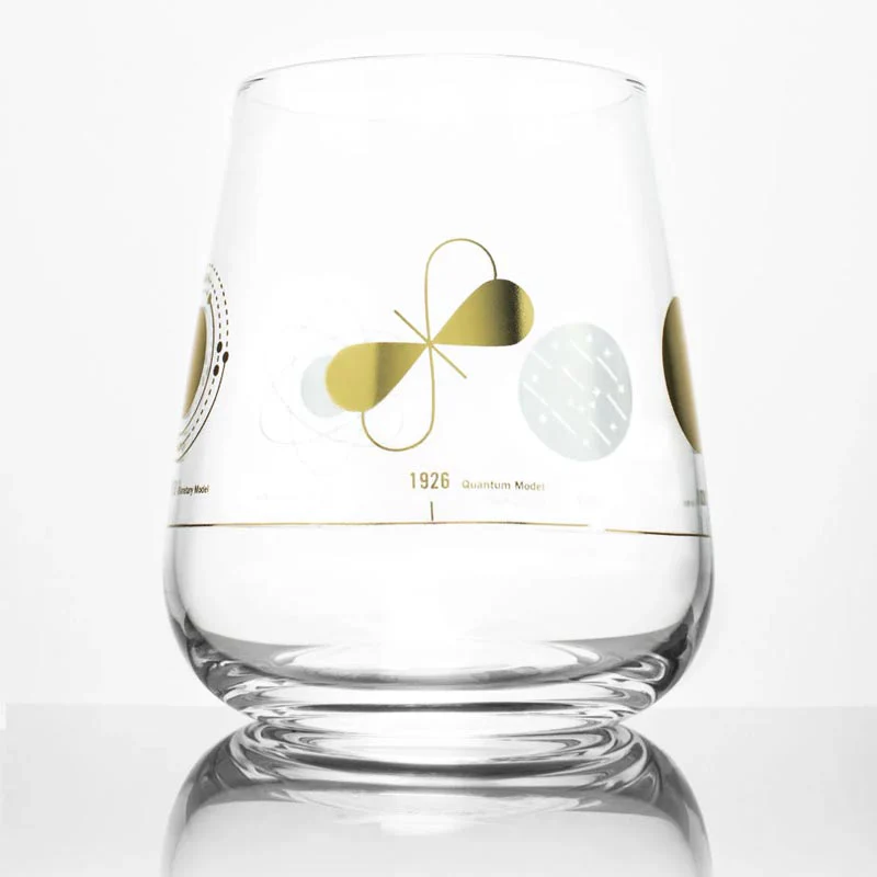 Atomic Models, Stemless Wine Glass by Cognitive Surplus - Image 2