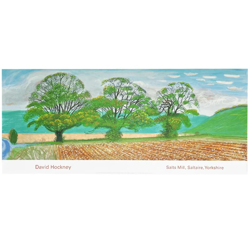 Autumn Trees Near Thixendale by David Hockney - Image 5
