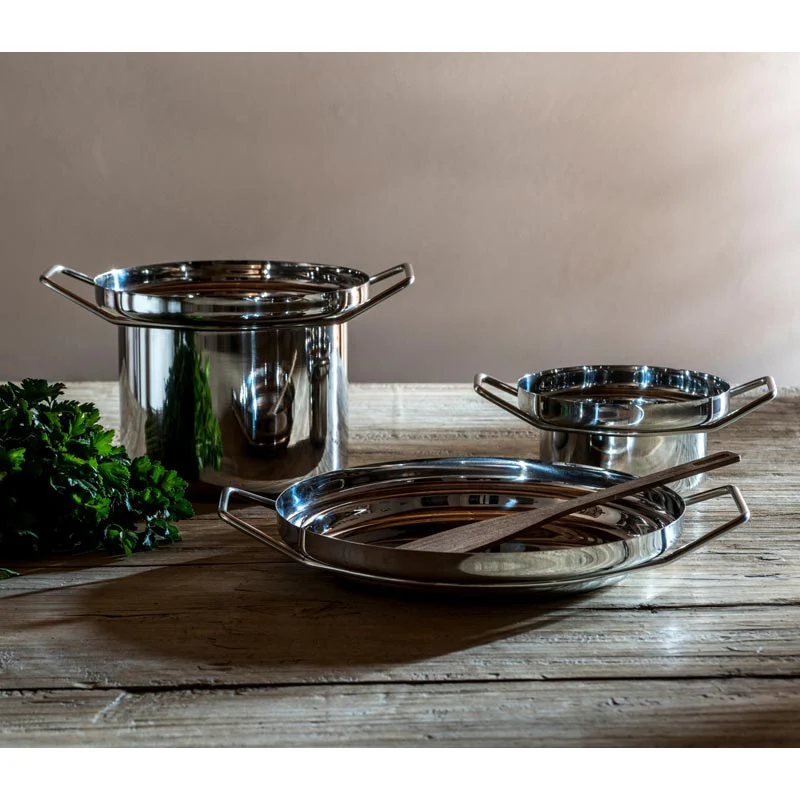 Back/Up 30cm Low Casserole Dish with Lid) - des. Rodolfo Dordoni for KnIndustrie - Image 2