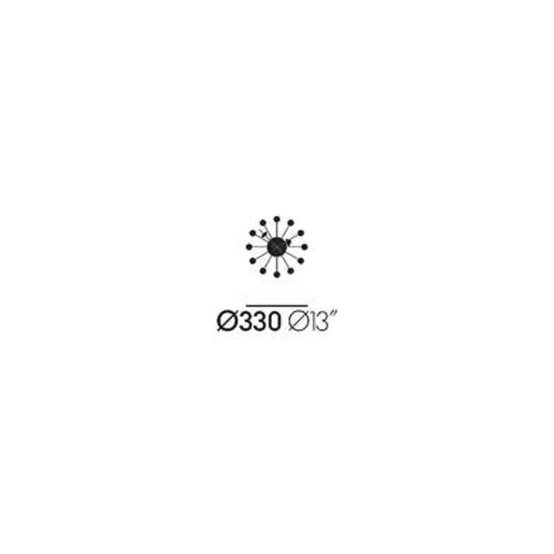 Ball Wall Clock (Natural), des. George Nelson, 1948 - 1960 (made by Vitra) - Image 4
