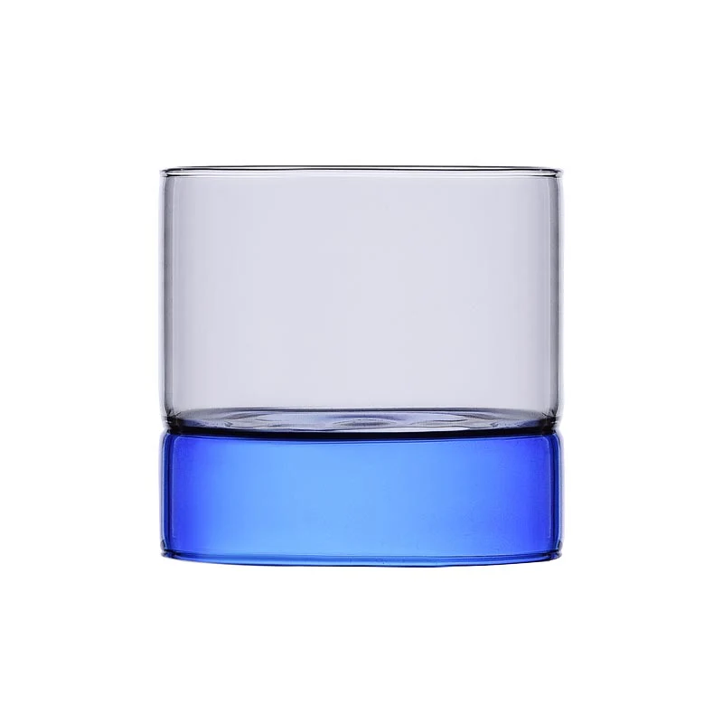 Bamboo Groove Small Tumbler,  Blue / Smoke - des. Anna Perugini for Ichendorf Milano - Image 2