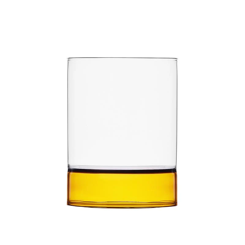 Bamboo Groove Tumbler - Amber / Clear - des. Anna Perugini for Ichendorf Milano - Image 2