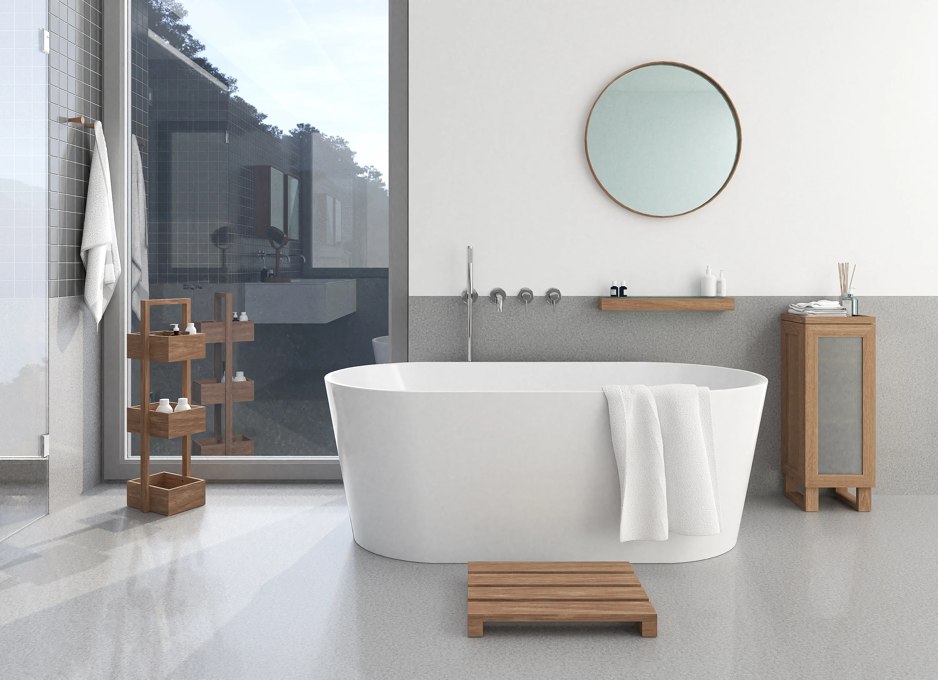 Mezza Bathroom Caddy des. Lincoln Rivers (made by Wireworks) - Image 9