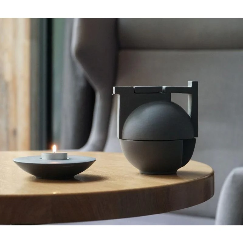 Bau Solo Tea Set - Black - des. Edyta Cieloch, Polskie Fabryki Porcelany – Ćmielów Design Studio - Image 2