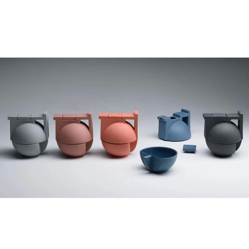 Bau Solo Tea Set - Blue - des. Edyta Cieloch, Polskie Fabryki Porcelany – Ćmielów Design Studio - Image 6