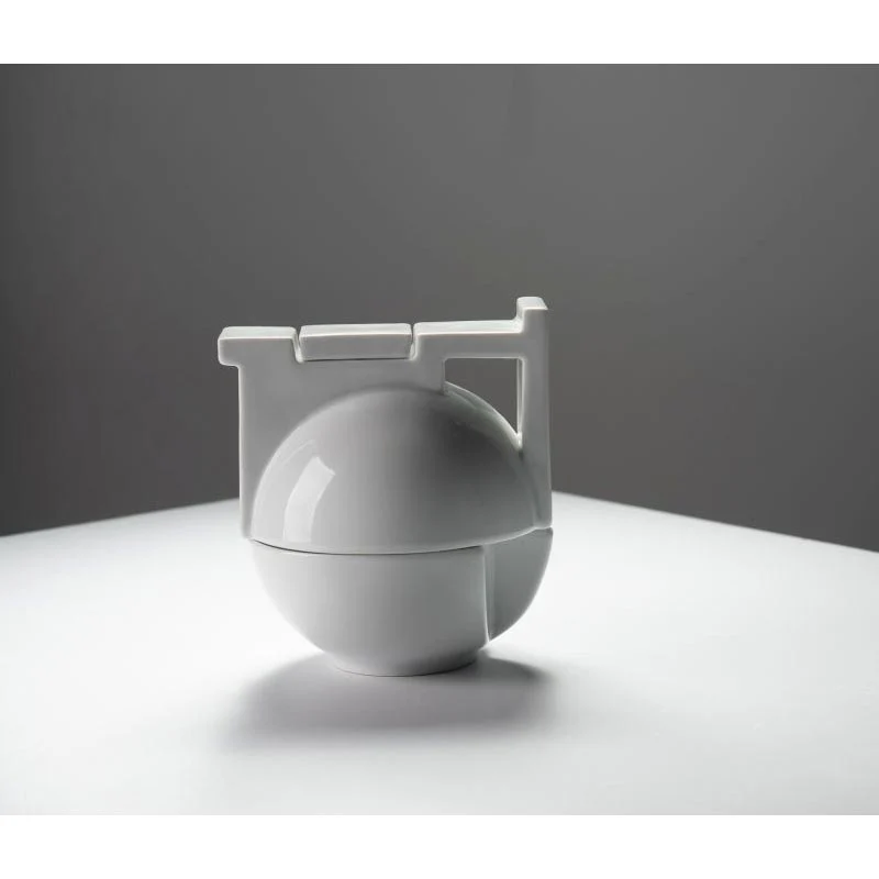 Bau Solo Tea Set - White - des. Edyta Cieloch, Polskie Fabryki Porcelany – Ćmielów Design Studio - Image 4