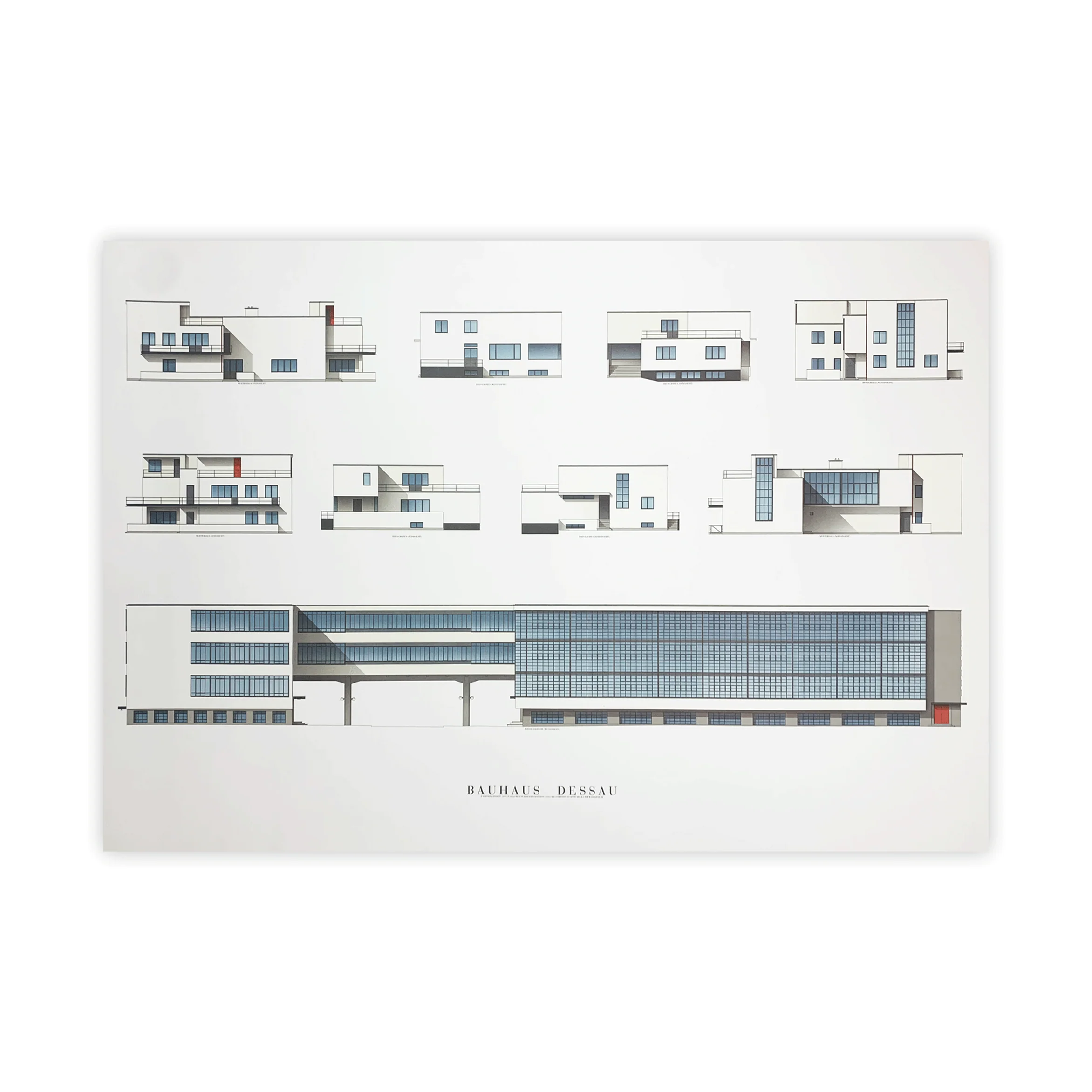 Walter Gropius: Bauhaus, Dessau poster - Image 2