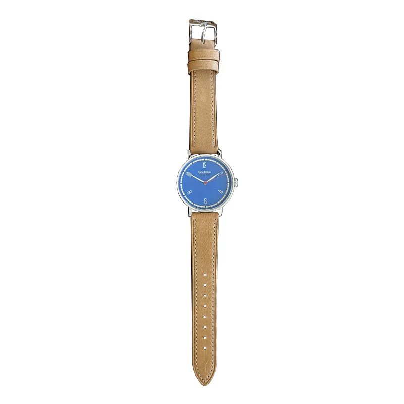 New Bauhaus - Dessau 1925, Blue, by Walter Gropius Watches - Image 2