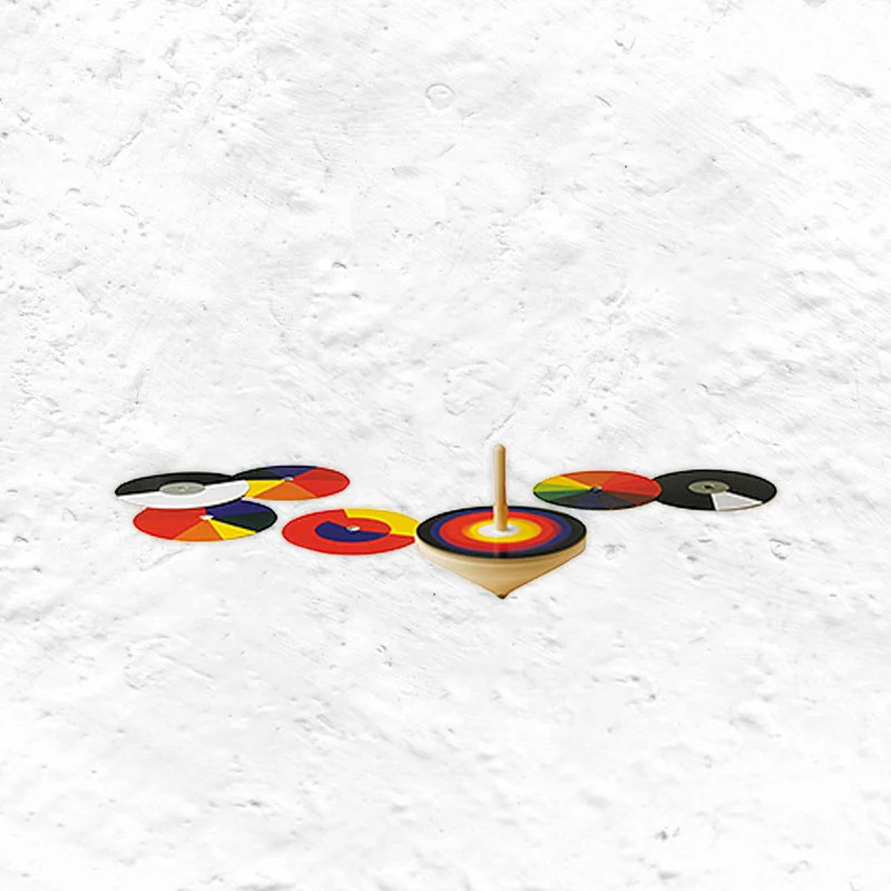 Bauhaus Optical Mixer of Colours des. Ludwig Hirschfeld-Mack for Naef Spiele