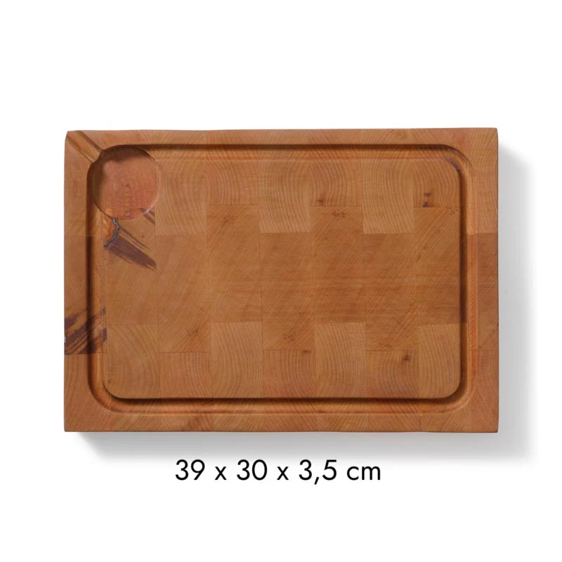 Skottsberg Wood Works Beech End Grain Cutting Board - 39cm x 30cm - Image 3