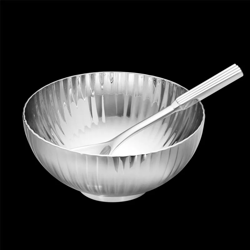 Bernadotte Salt Cellar & Spoon, design inspired by Sigvard Bernadotte by Georg Jensen - Image 2