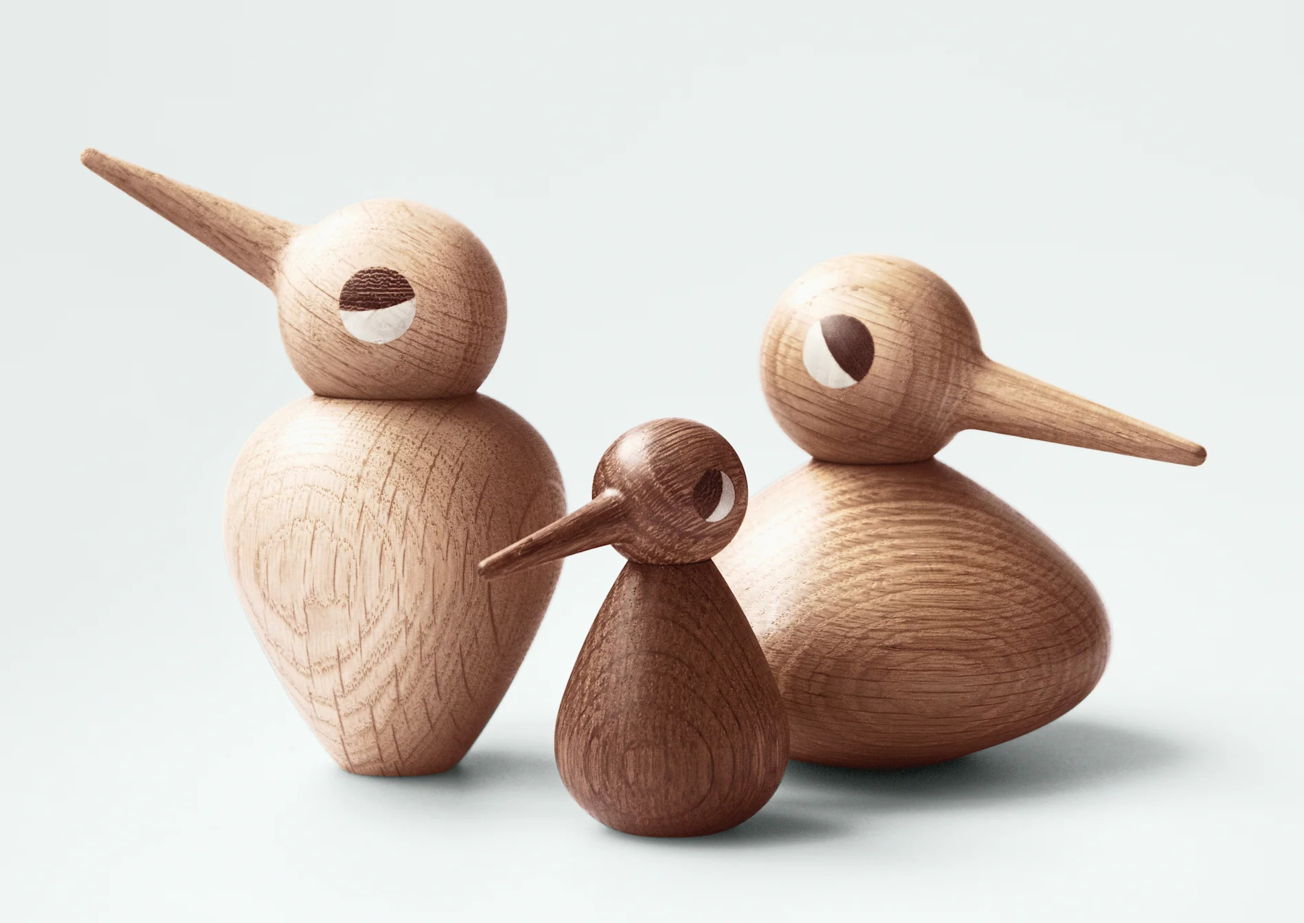 Bird - Large, Natural Oak - des. Kristian Vedel, 1959 - Image 3