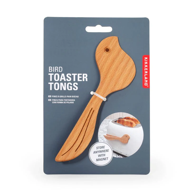 Bird Toaster Tongs, by Kikkerland - Image 2