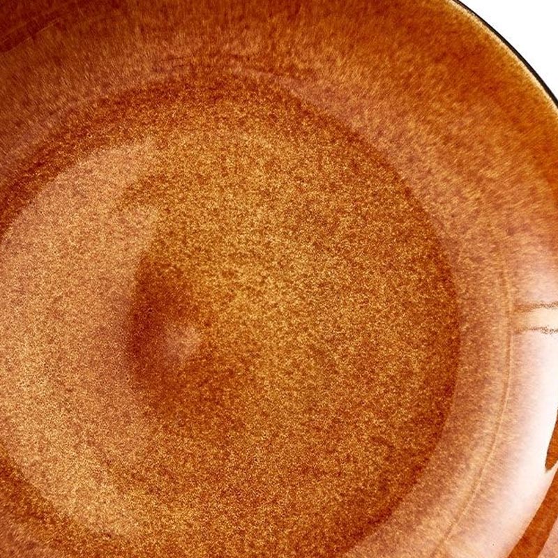 Serving Platter in Black and Amber - 40 cm - by Bitz - Image 3