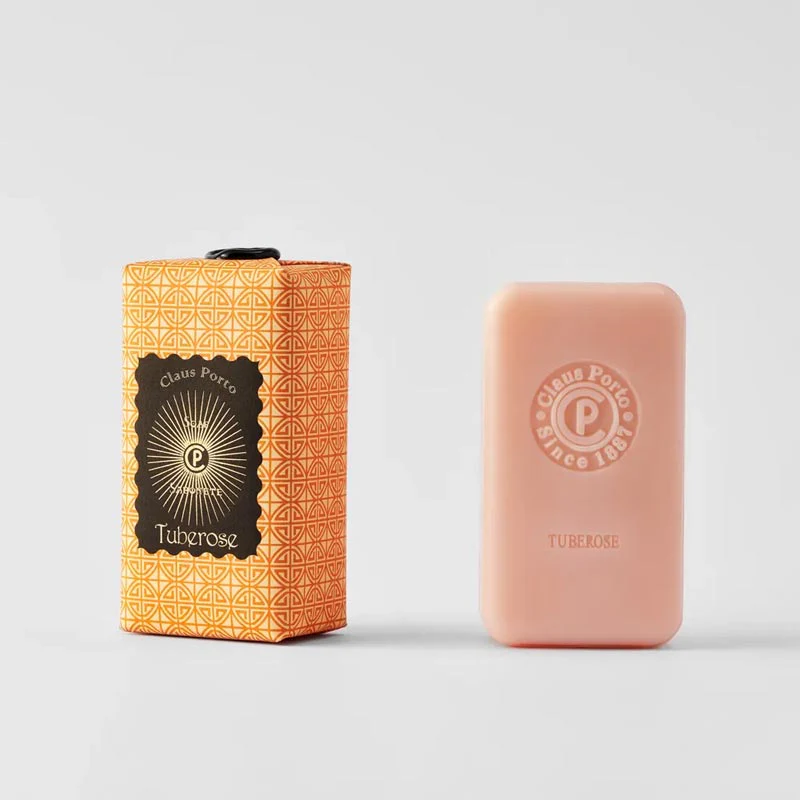 Black Sunburst Tuberose Soap, by Claus Porto - Image 4