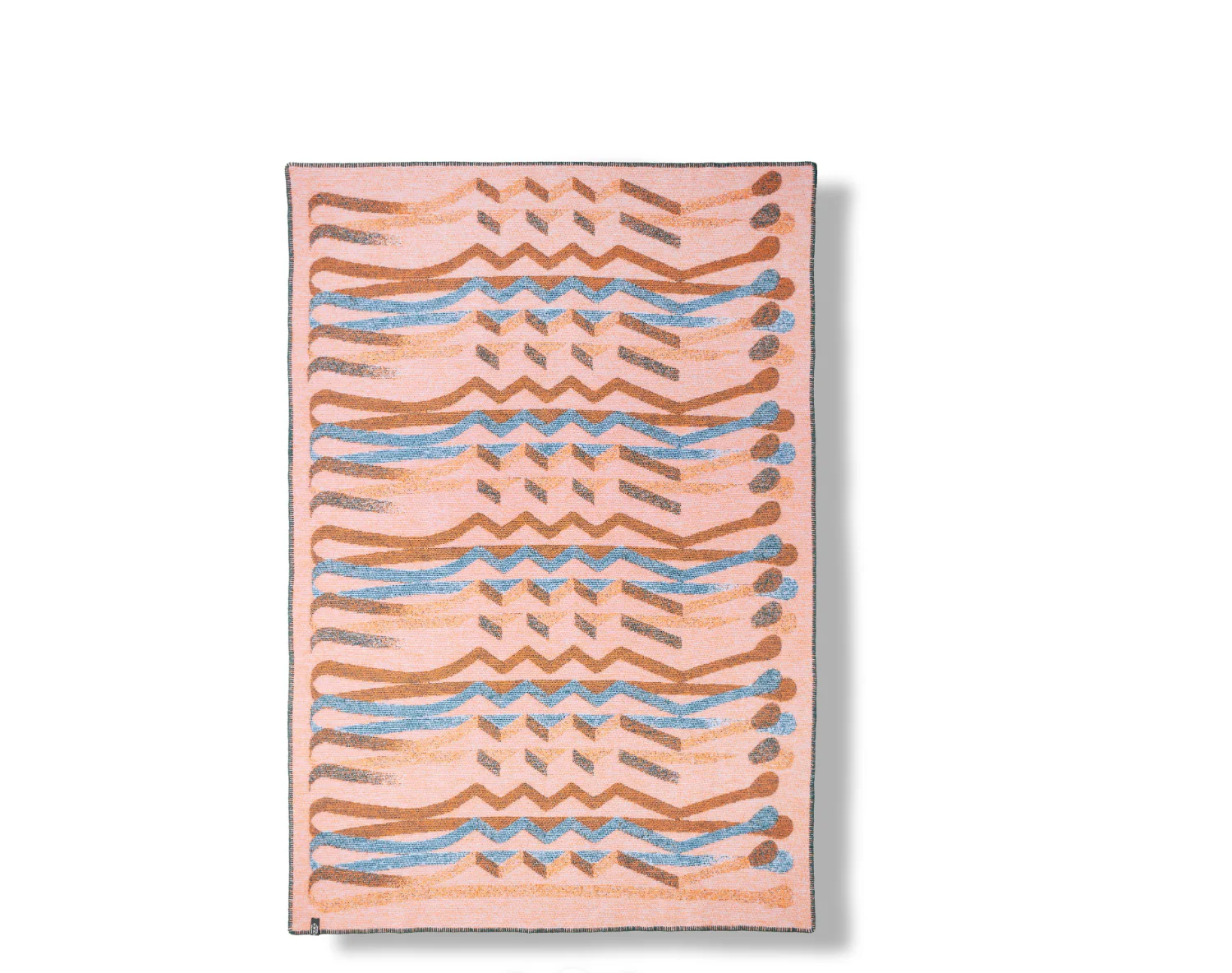 Bobby Pin wool throw des. Emily Nam for ZigZagZurich - Image 2