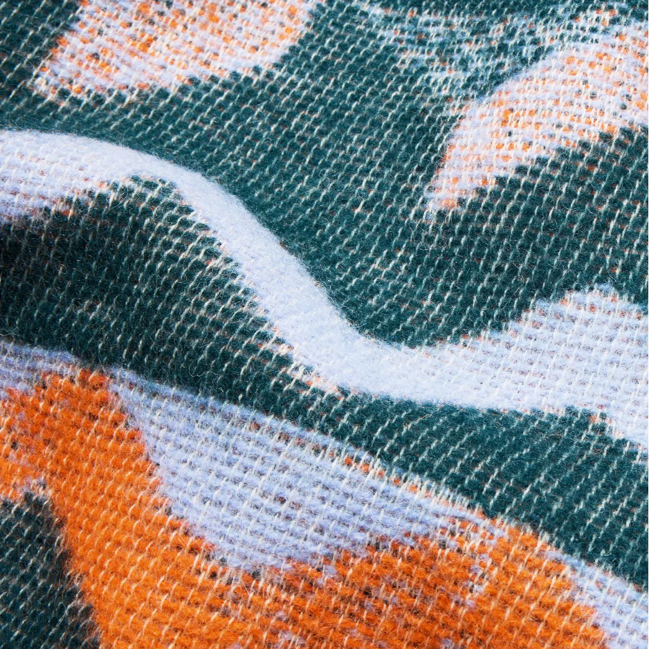 Bobby Pin wool throw des. Emily Nam for ZigZagZurich - Image 4