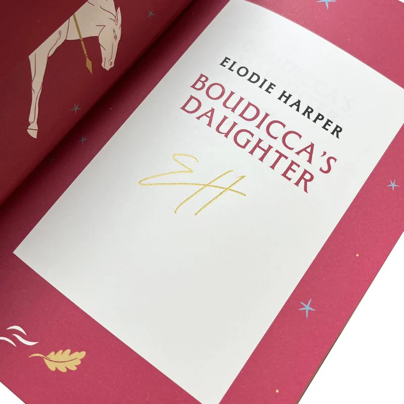 Boudicca's Daughter by Elodie Harper - signed hardback - Image 2