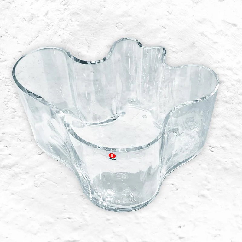 Alvar Aalto Limited Edition Wood Mould Vase - made by Iittala