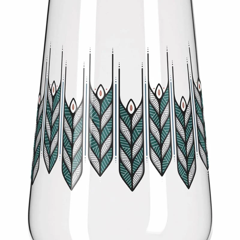 Brauchzeit Pils Glass Set with Hops and Barley Illustration, des. Andreas Preis for Ritzenhoff - Image 3