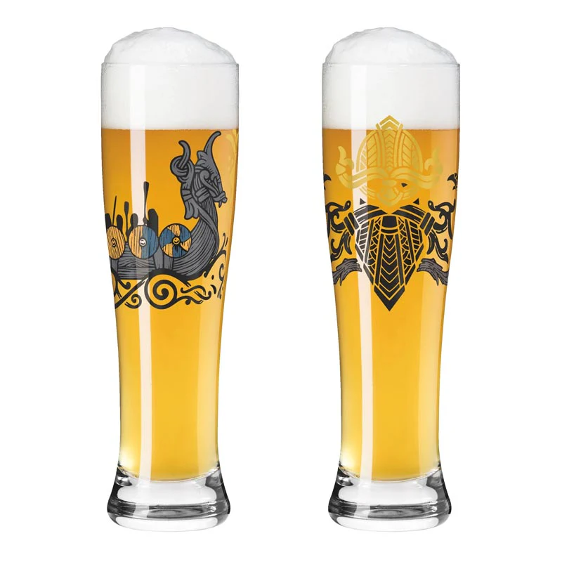Brauchzeit 'Weizen' (Wheat Beer) Glass Set, des. Jakub Vanis for Ritzenhoff - Image 4