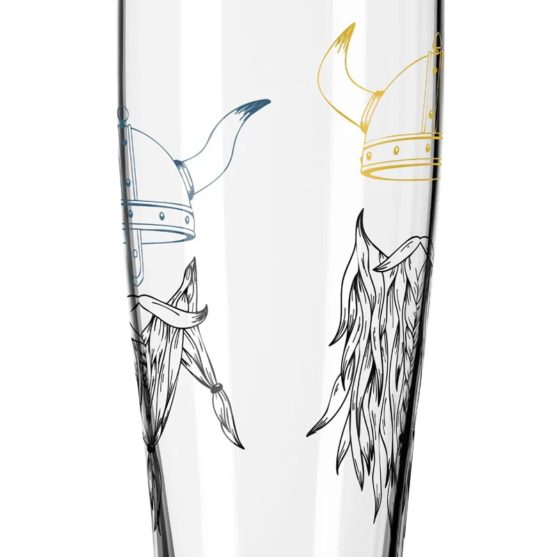 Brauchzeit 'Weizen' (Wheat Beer) Glass Set, des. Ana Vasconcelos for Ritzenhoff - Image 3