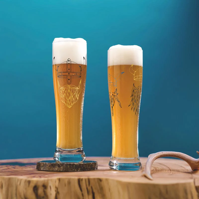 Brauchzeit 'Weizen' (Wheat Beer) Glass Set, des. Ana Vasconcelos for Ritzenhoff - Image 7