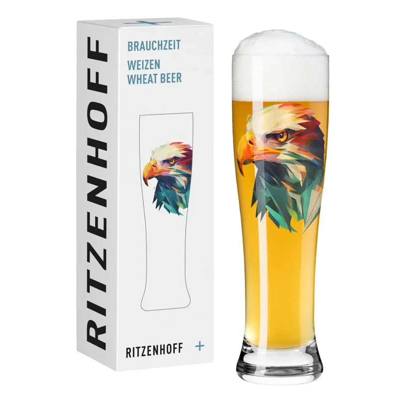 Brauchzeit 'Weizen' (Wheat Beer) Glass #26 (3481014) - des. Tomasz Dabek for Ritzenhoff - Image 3