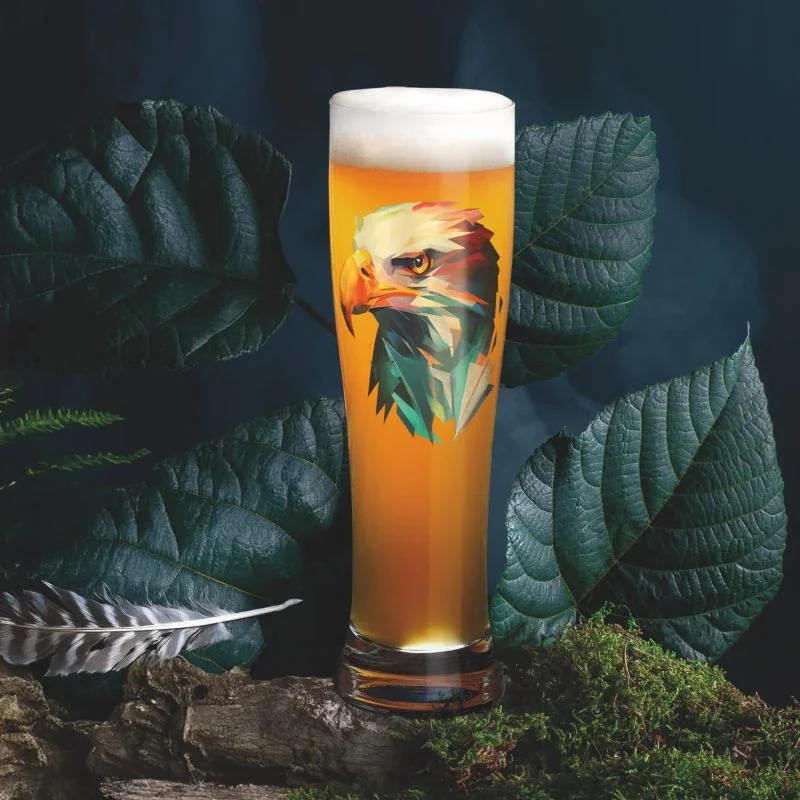 Brauchzeit 'Weizen' (Wheat Beer) Glass #26 (3481014) - des. Tomasz Dabek for Ritzenhoff - Image 4