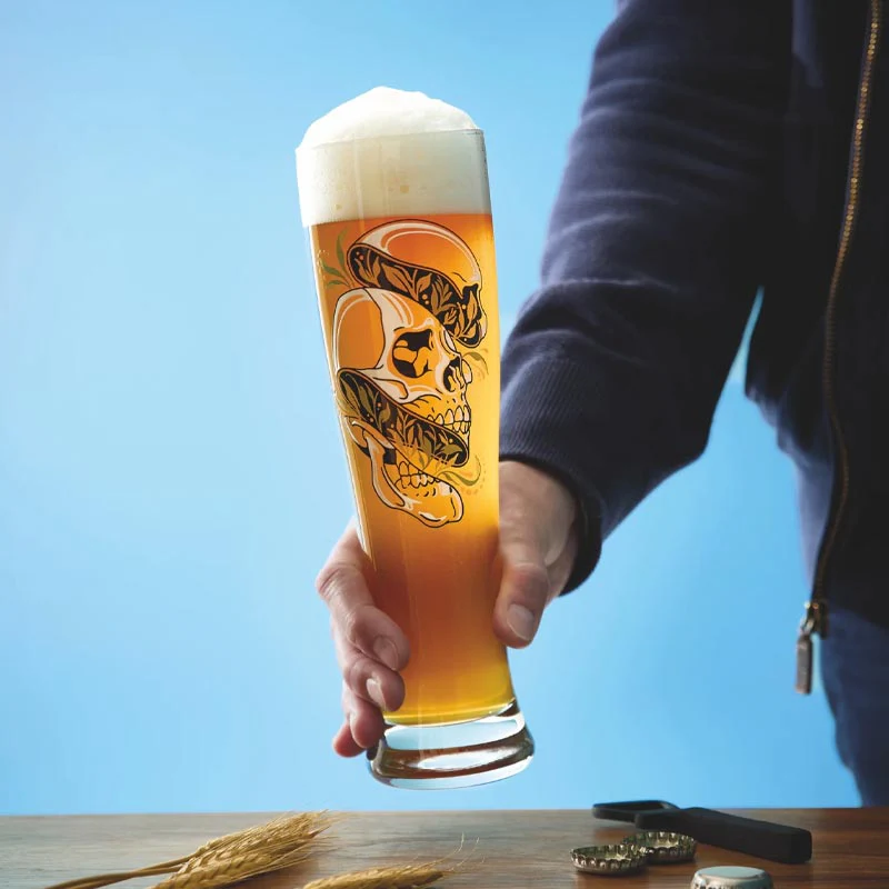 Brauchzeit 'Weizen' (Wheat Beer) Glass #29 (3481016) - des. Iain Macarthur for Ritzenhoff - Image 4