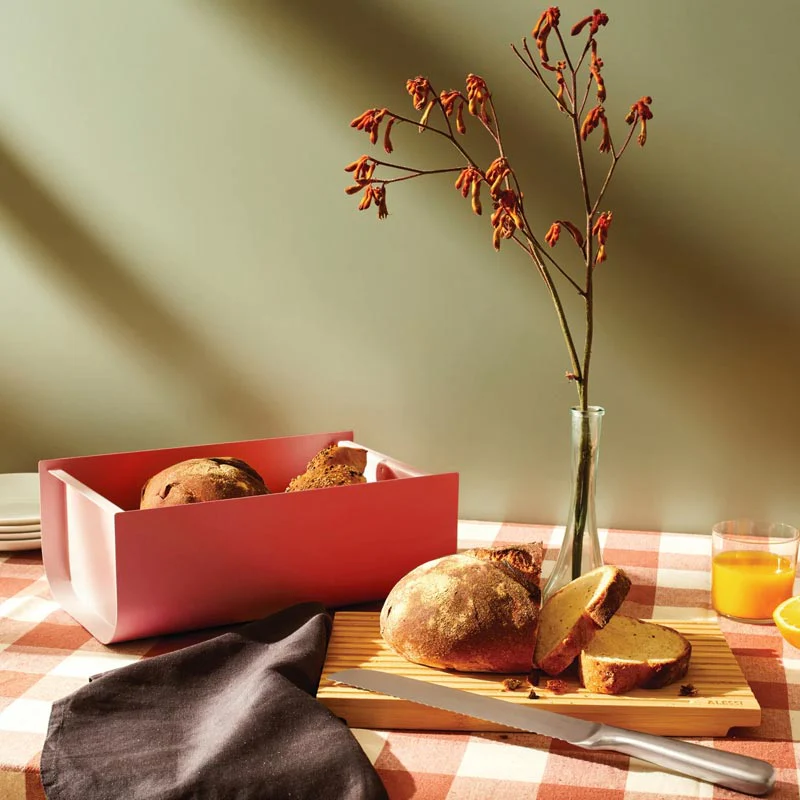 Mattina Bread Bin - Red - des. Big-Game for Alessi - Image 2