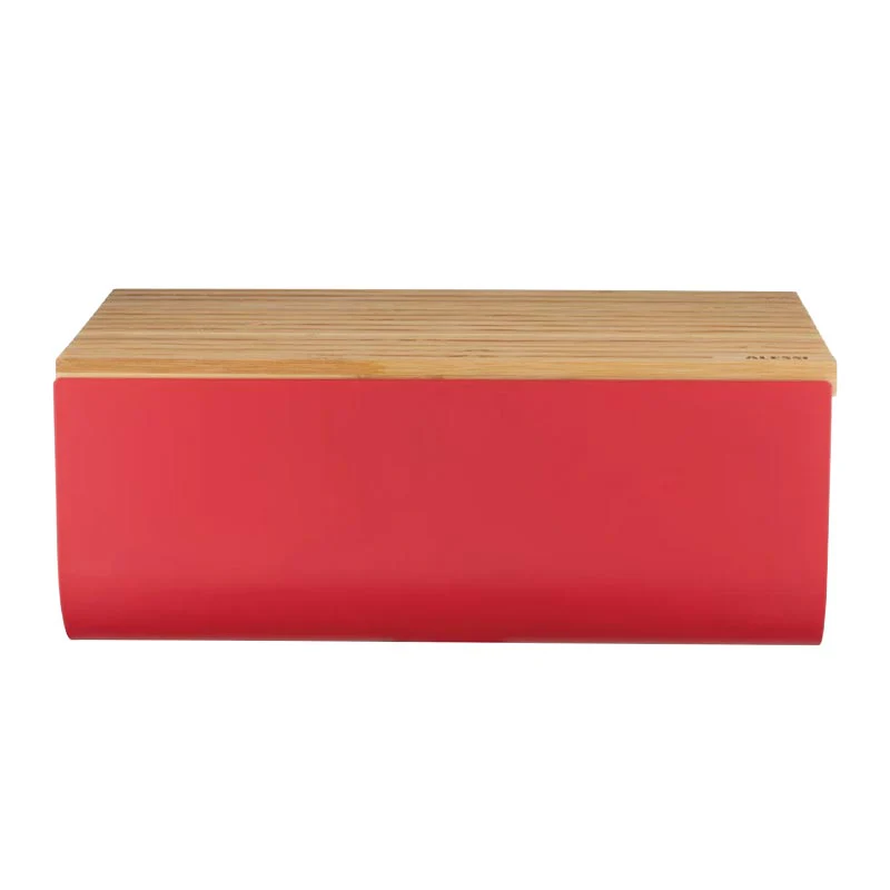 Mattina Bread Bin - Red - des. Big-Game for Alessi - Image 3