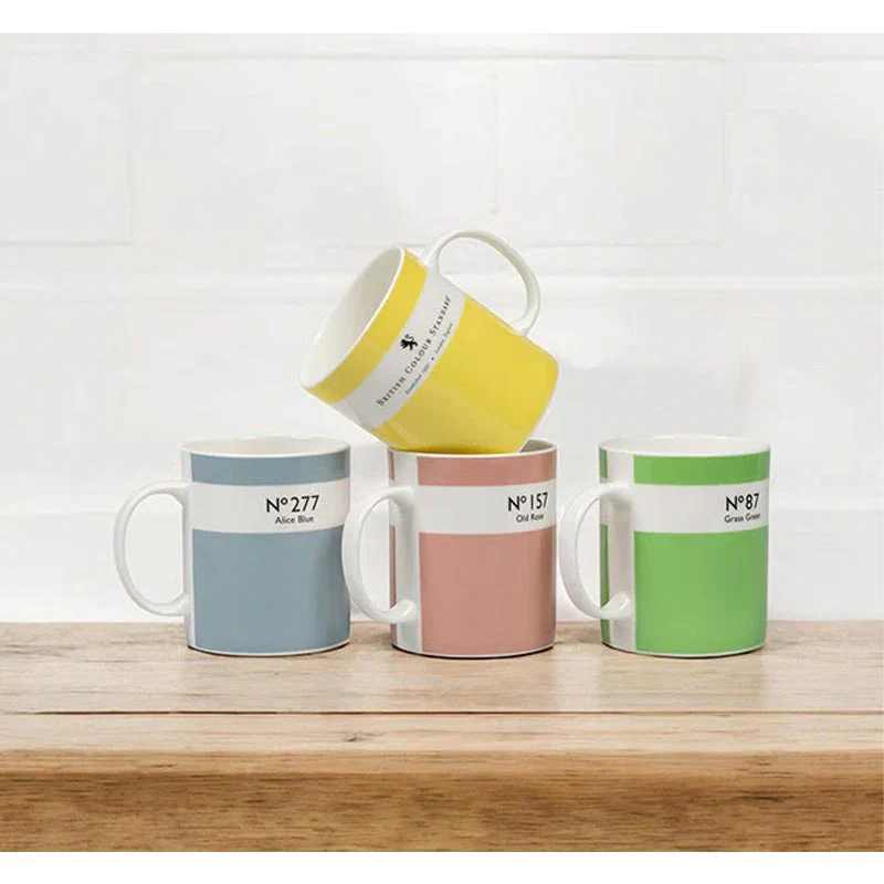 British Colour Standard Mug - Orange Flame - Image 4