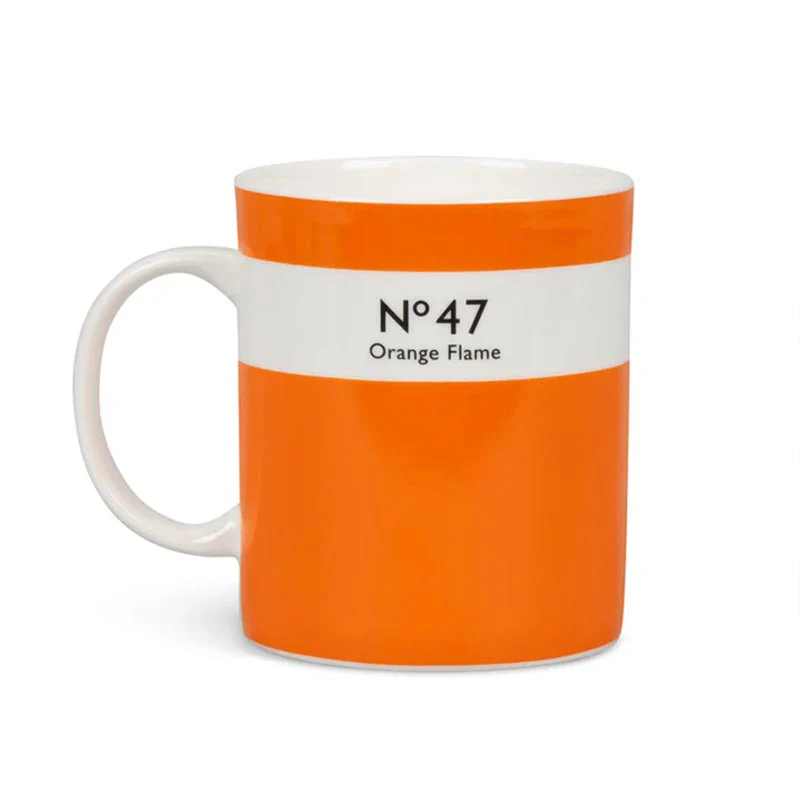British Colour Standard Mug - Orange Flame - Image 6