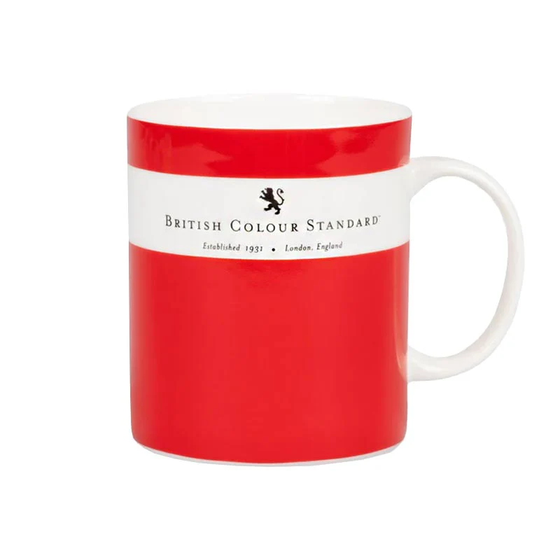 British Colour Standard Mug - Oriental Red - Image 7