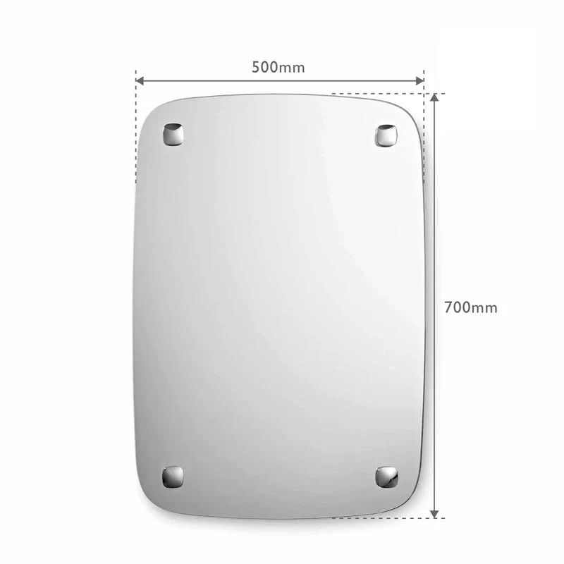 Burford Wall Mirror - by Robert Welch - Image 3