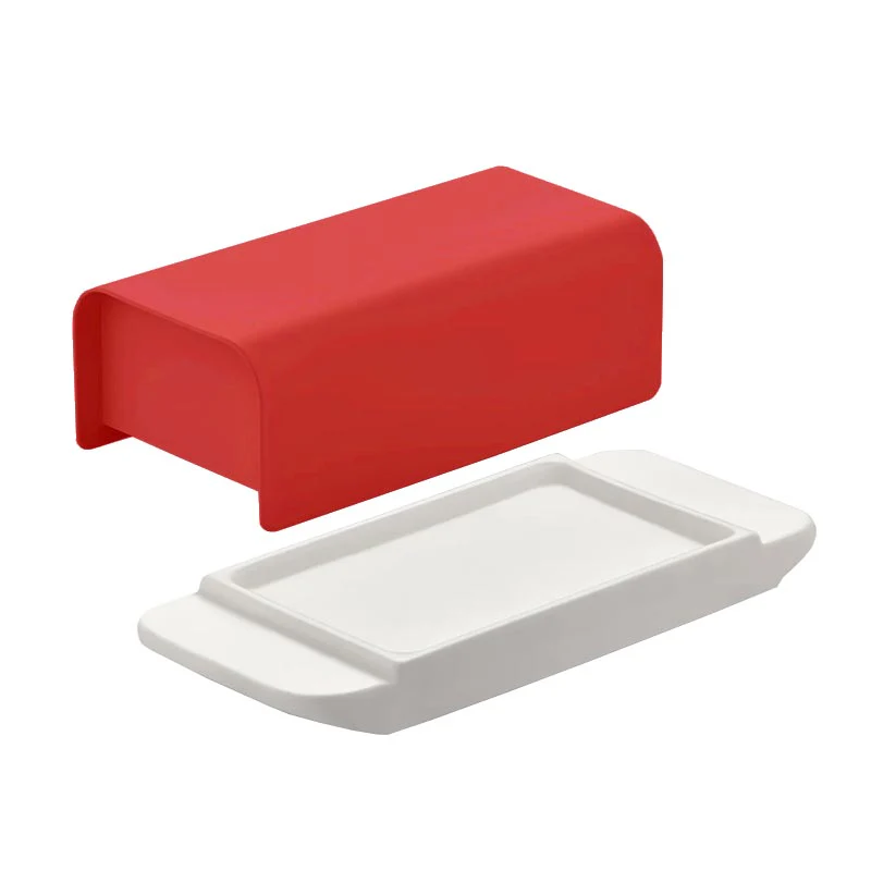 Mattina Butter Dish - Red - des. BIG-GAME for Alessi - Image 4
