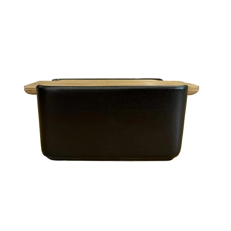 Butter dish with oak lid - Nordic Kitchen - Image 3