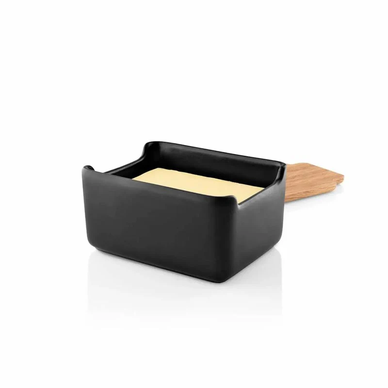 Butter dish with oak lid - Nordic Kitchen - Image 4