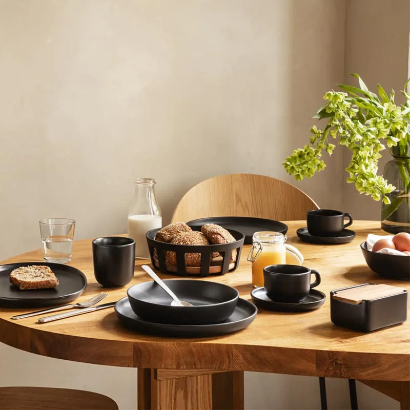Butter dish with oak lid - Nordic Kitchen - Image 5