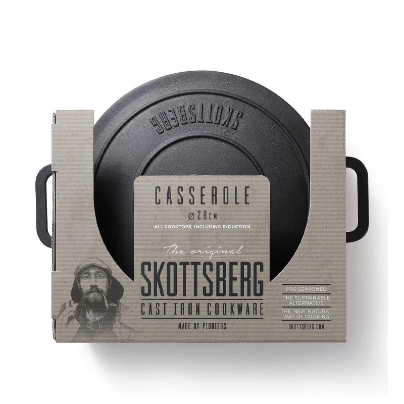 Skottsberg Cast Iron Casserole - 28cm - Image 6