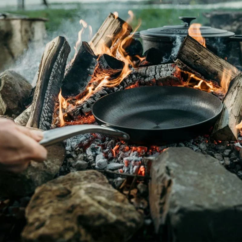 Skottsberg Cast Iron Frying Pan - 24cm - Image 2