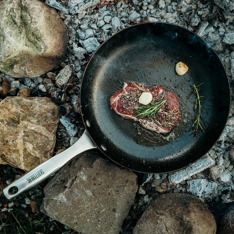 Skottsberg Cast Iron Frying Pan - 24cm - Image 3
