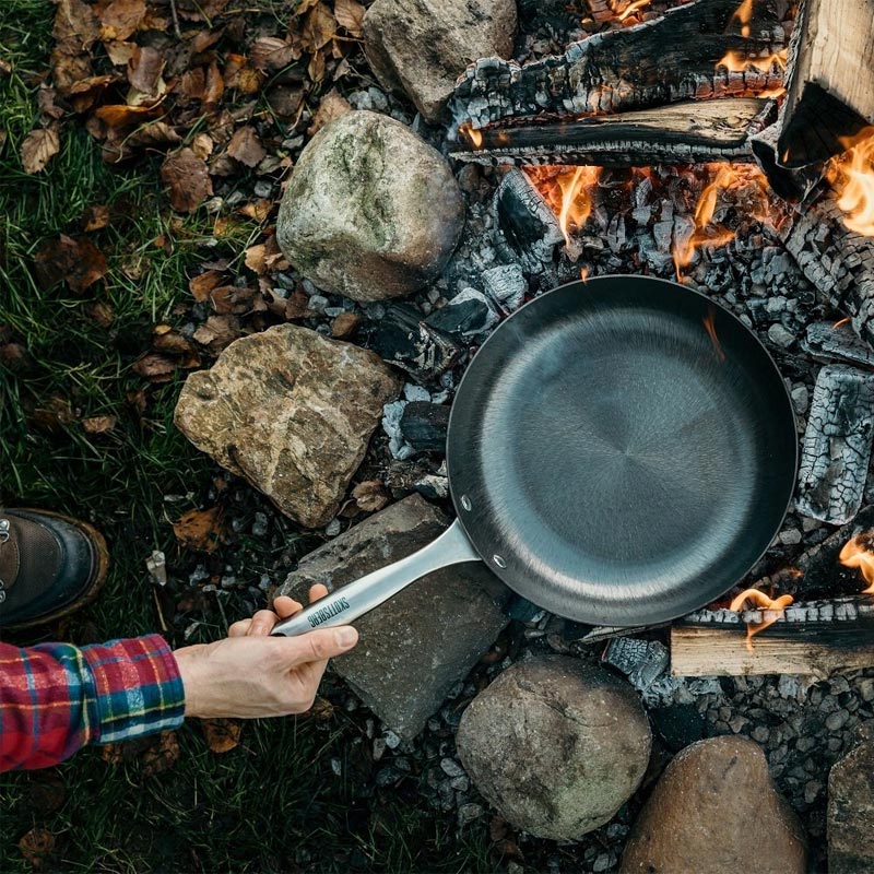 Skottsberg Cast Iron Frying Pan - 24cm - Image 4