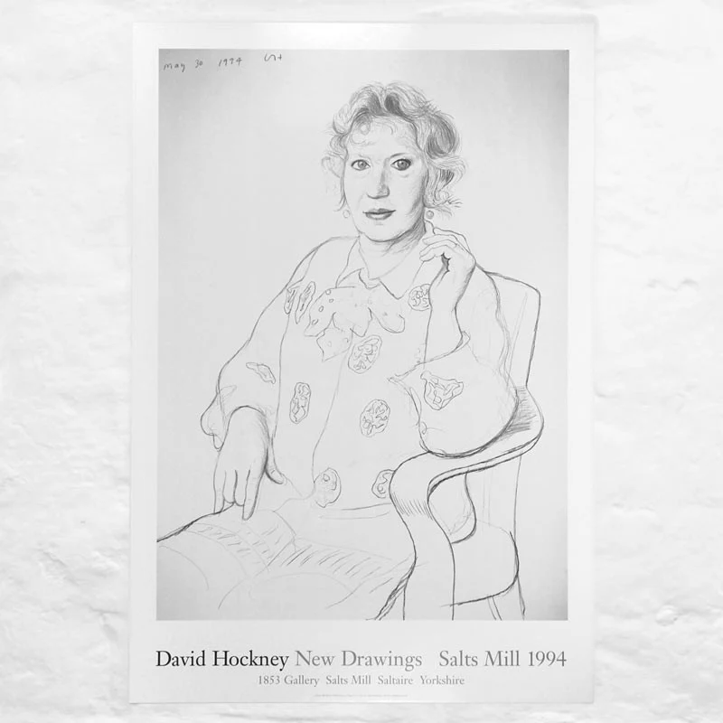 Celia Birtwell (1994) Poster by David Hockney